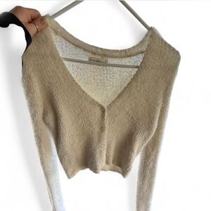Aeropostale Cream Women's Cardigan